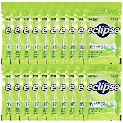 Eclipse Cooling Soft 45g Green Grapes x 20 pieces Remove bad breath