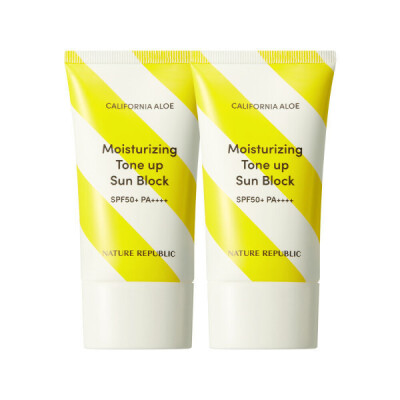 (1+1) California Aloe Moisture Tone Up Sunblock SPF50+ PA++++
