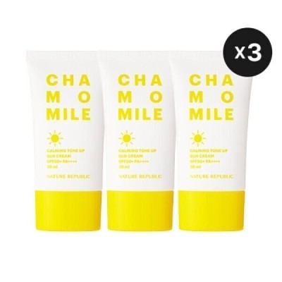 Chamomile Calming Tone Up Sun Cream X 3pcs