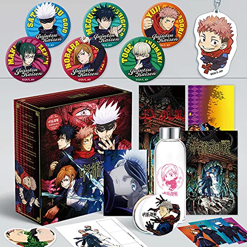 FUYUNLAI Jujutsu KaisenItadori YujiGojo Satoruanime Gift Boxlooksee Box AnimeMystery Box ItemsStickers Gift SetToys And AccessoriesPostcardsBadgesPostersThemed Toy CollectiblesBirthday Gif