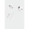 Type-C Mikrofonlu Kulaklık Stereo Earphone Kablolu Kulaklık Beyaz Kulakiçi Kulaklık