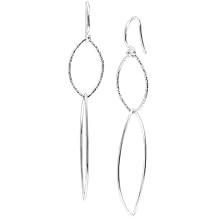 Silpada 'Interlocking' Drop Earrings in Sterling Silver