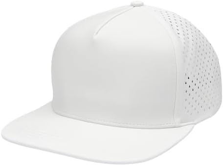 Billest Riverside Snapback Hat Adjustable Flat Bill Cap for Men & Women | Lightweight Breathable Blank Hat