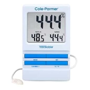 Traceable Thermohygrometer with Alarm: External Sensor