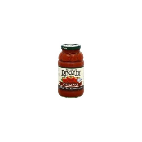 Francesco Rinaldi Traditional Pasta Sauce, No Salt Added, 23.5 oz, 2 pk