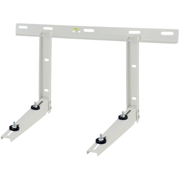 Qualward Mini Split Wall Mounting Bracket for Universal Ductless Air Conditioners, Heavy Duty Support Bracket for AC, Heat Pumps Compressors 7000-18000 BTU