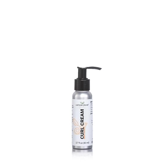 Curl Cream Hydrating & Eco-Friendly, Sweet Orange, Travel Size, 2.7 Floz