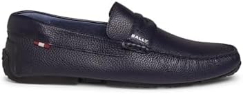 Palven-U Leather Loafers, PEACOAT, 9 US