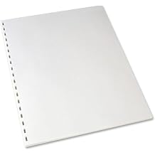 GBC CombBind Prepunched Paper, Binding, 8.5 x 11 Inches, White, 500 Sheets per Pack (2020046)