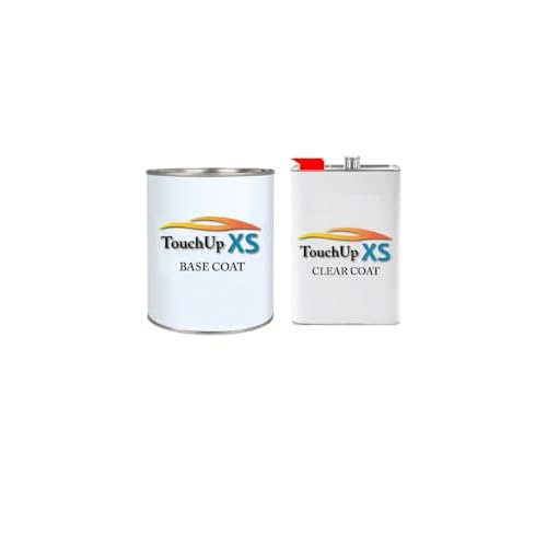 TouchupXS-Perfect Match for Buick All Models GHL Rosewood Pint Basecoat and 1K Quart Clearcoat Kit