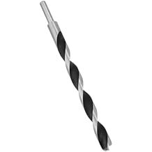 FISCH Premium Brad Point Drill Bits 1/2" x 250mm(10") for Fast Cutting in Soft, Hard, Veneered and Laminated Wood, MDF and Acrylic Glass Beveled Edge for Fast, Easy Cutting - FSF-328599 - Austria