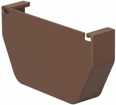 Amerimax Home Products Gutter END Cap BRWN