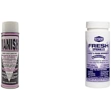 Carpet Care Bundle, Vanish Spot Remover Spray and Fresh Sprinkles Bouquet Deodorizer Powder, 18 oz and 1.5 lbs