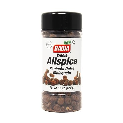Badia Allspice Whole 1.5 oz Warm & Fragrant Spice with Notes of Cinnamon, Nutmeg & Cloves