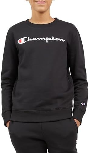 Champion Boys Sweatshirt for Kids Pullover Fleece Crewneck Sweater