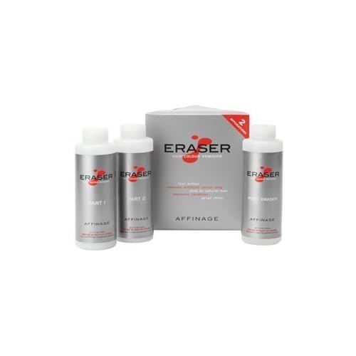 ERASER HAIR COLOUR DYE TINT REMOVER STRIPPER by Affinage