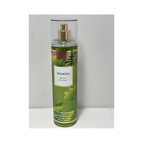 Bath & Body Works Waikiki Beach Coconut 8.0 oz Fine Fragrance Mist