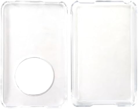 Upgraded Plastic Snap-in Case Transparent Hard Clear Crystal Protective Shell Case for Apple- for iPod Classic 6th Gen 160GB Late 2009, for 6th Gen 80GB  120GB