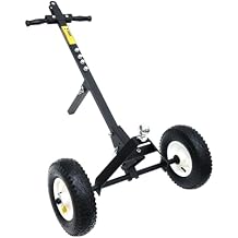 MaxxHaul 70881 Dual-Pull Trailer Dolly with 12" All Terrain Knobby Tires and 1-7/8" Hitch Ball - 600 lbs Capacity