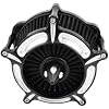 Motorcycle Left Side Air Filter Air Cleaner Intake Systems For Napoleon 450(Yellow)