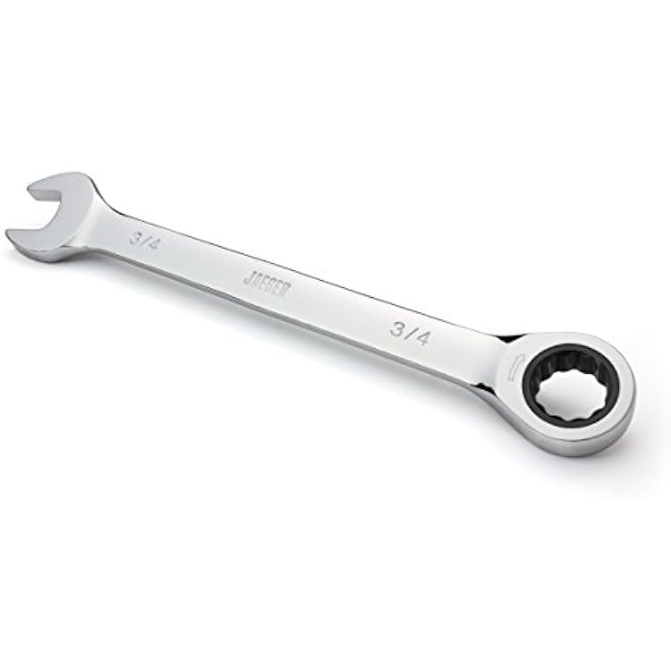 Jaeger 34 Inch Ratcheting Wrench with Upgraded 4 Precision and Hardened, Polished Steel for Projects with Tight Spaces