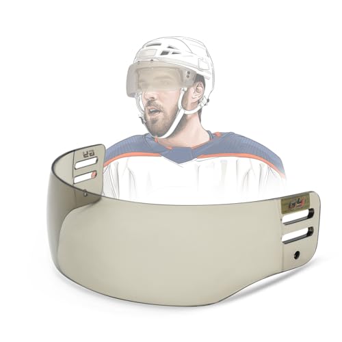 GY Hockey Visor Youth Hockey Helmet Half Face Visor Adult Hockey Face Mask Visor Inside Anti-Fog Outside Anti-ScratchCE Certified