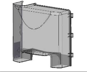 Versatile Essential Pro Front Cover Zumex Replacement Part