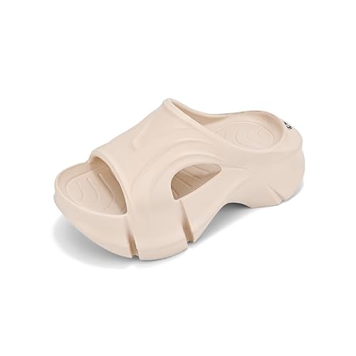 Womens Platform Sandals Summer,Cozy Wedges Non Slip Shower Slides Beach Sandals,Women Lightweight Home Chunky Summer Slides