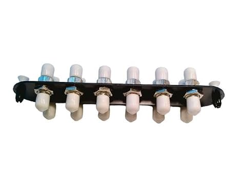 CORNING CCH-CP12-19T 12 Fiber, Ceramic Insert, Closet Connector HOUSING Panel, SIMPLEX, Single-Mode, ST Compatible ADAPTERS, UPC