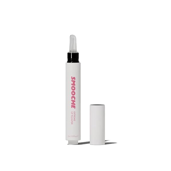 Smooche Extreme Lip Plumper Hydrating Lip Volumizer Plumper with Natural Ingredients Includes Hyaluronic Acid & Collagen Long-Lasting Subtle Fuller Lips, Smoother, Softer, Naturally Plump & Glossy