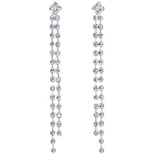 #13108 - Diamond Drop Dangling Earrings