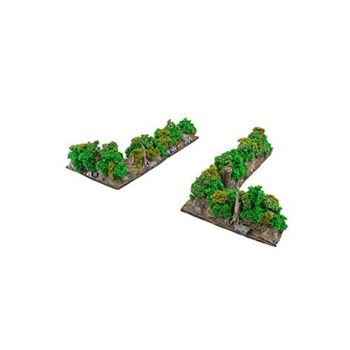 War World Gaming Battle Bocage Kit 1 - 28mm WW2 Wargaming Terrain Model Diorama Scenery