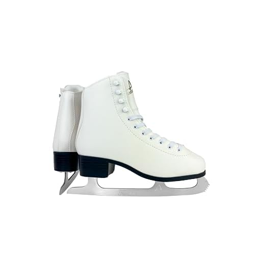 American Athletic Fur Lined Ice Skates for Women and Girls - Recreational Figure Skates with Ankle Support, Stainless Steel Blades - Suitable for Indoor & Outdoor Ice Skating