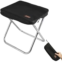Camping Stool,Portable Foldable Stool Adult Collapsible Chairs for Fishing Outdoor Hiking 300 LBS Load
