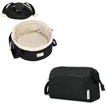 Barrel Drawstring Makeup Bag With Wide-open Make up Bag