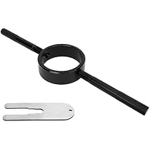Fork Spring Compressor Tool Kit for Most Street Bikes, Universal Fit for Motorcycle Suspension Maintenance, 6061 Aluminum Construction, Easy Assembly and Efficient Compression for DIY and Professional
