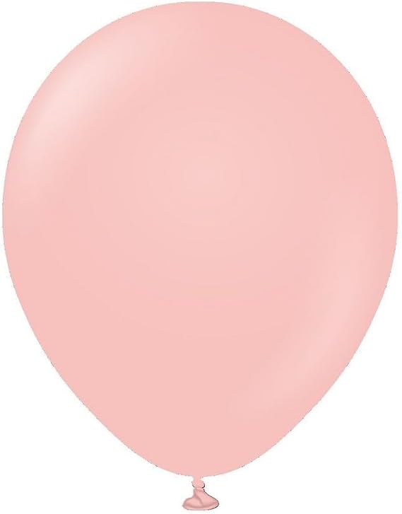 Kalisan Standard Latex Balloons (Pack of 2) (One Size) (Baby Pink)