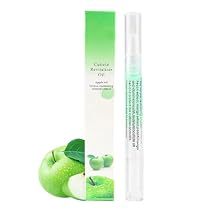 Set of 4pcs Apple Flavor Cuticle Revitalizer Oil Pen with Soft Brush,Nail Nutritional Cuticle Oil Pen For Anti-barb Finger Edge Nail Care Tool