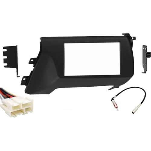 IMC Audio 40-GM10 Compatible with Chevy Camaro 1993-1996 Aftermarket Antenna Adapter, 70-1858 Aftermarket Radio Harness Adapter and 95-3009 Double DIN Radio Stereo CD Player Dash Kit