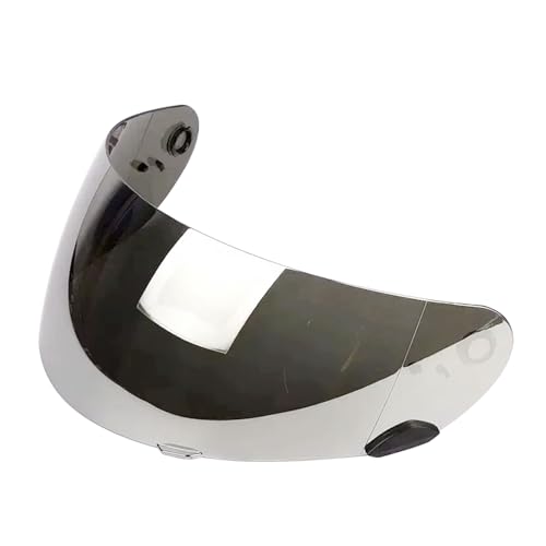 for Qualifier Helmet Visor Replacement for RS-1RS-2Qualifier DLX Motorcycle Helmet Visor Face Shield UV Protection Silver Mirror