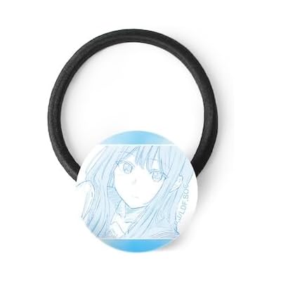 Senpai is a man of the anime Makoto Hanaoka Glass Hair Rubber
