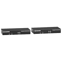 Black Box Network - KVXLCDP-100 - Black Box KVX KVM Extender - 1 Computer(s) - 1 Local User(s) - 328.08 ft Range - 4K - 3840 x 2160 Maximum Video Resolution - 2 x Network (RJ-45) - 5 - DisplayPort - 5