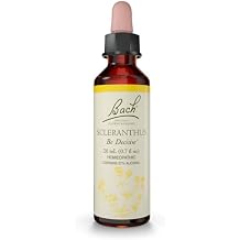 Bach Original Flower Remedies, Scleranthus - Be Decisive - Natural Homeopathic Flower Essence for Emotional Balance - Vegan, Gluten Free, Sugar Free - 20mL Dropper