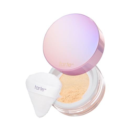 tarte creaseless setting powder Loose Face Powder, Lightweight Oil-Absorbing Formula for Longwear Finish, Vegan & Cruelty Free