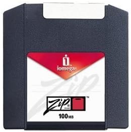 Zip 100MB PC Formatted Disk Sg