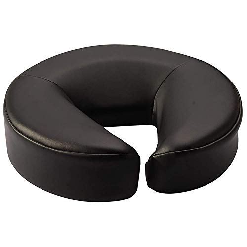 Master Massage Table Face Cushion Pillow Professional Massage Bed Universal Face Down Pillow Headrest Face Rest Standard, Black