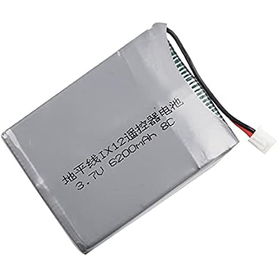 HHZ 3.7V 6000mAh 8C Rechargeable Lipo Battery for Spektrum IX12 Remote Controller Transmitter