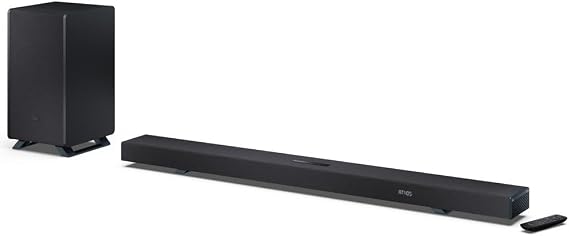 Sharp Q Soundbar for TV HT-SBW55121(BK) 650W 5.1.2 Dolby Atmos - Black
