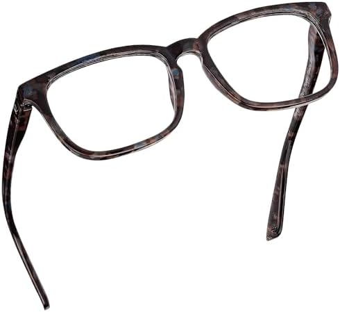 Readerest Blue Light Reading Glasses - Lightweight Computer Glasses wSpring Hinges - UV Protection, Anti Glare & Eye Strain