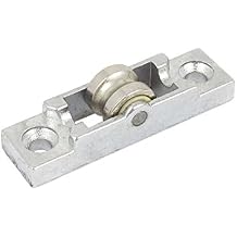 Aexit 13mm Dia Weatherproofing Ball Bearing Metal Single Groove Roller Sliding Door Window Sash Window Insulation Kits Pulley Wheel
